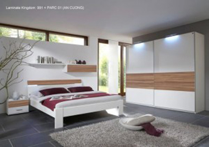 Giường ngủ rẻ đẹp | Nội Thất 3D - Thuận Thiên Mẫu giường ngủ đẹp Eco xanh