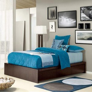 Giường ngủ rẻ đẹp | Nội Thất 3D - Thuận Thiên Thiết kế giường ngủ 1m6 x 2m nhỏ gọn