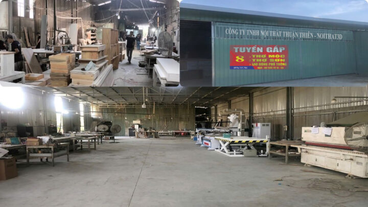 Xưởng mộc tại tphcm - Thuận Thiên - Noithat3d
