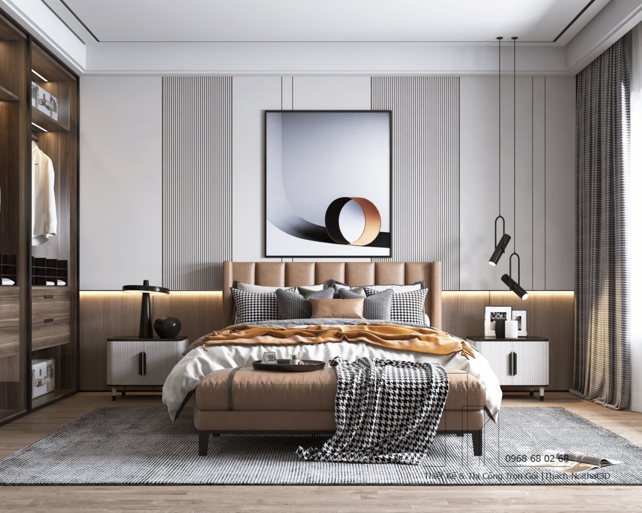 Thi Công Nội Thất Phòng Khách Đẹp Giá Rẻ Tại Hóc Môn | Nội Thất 3D - Thuận Thiên Đồ gỗ phòng khách tại Hóc Môn giá rẻ đẹp