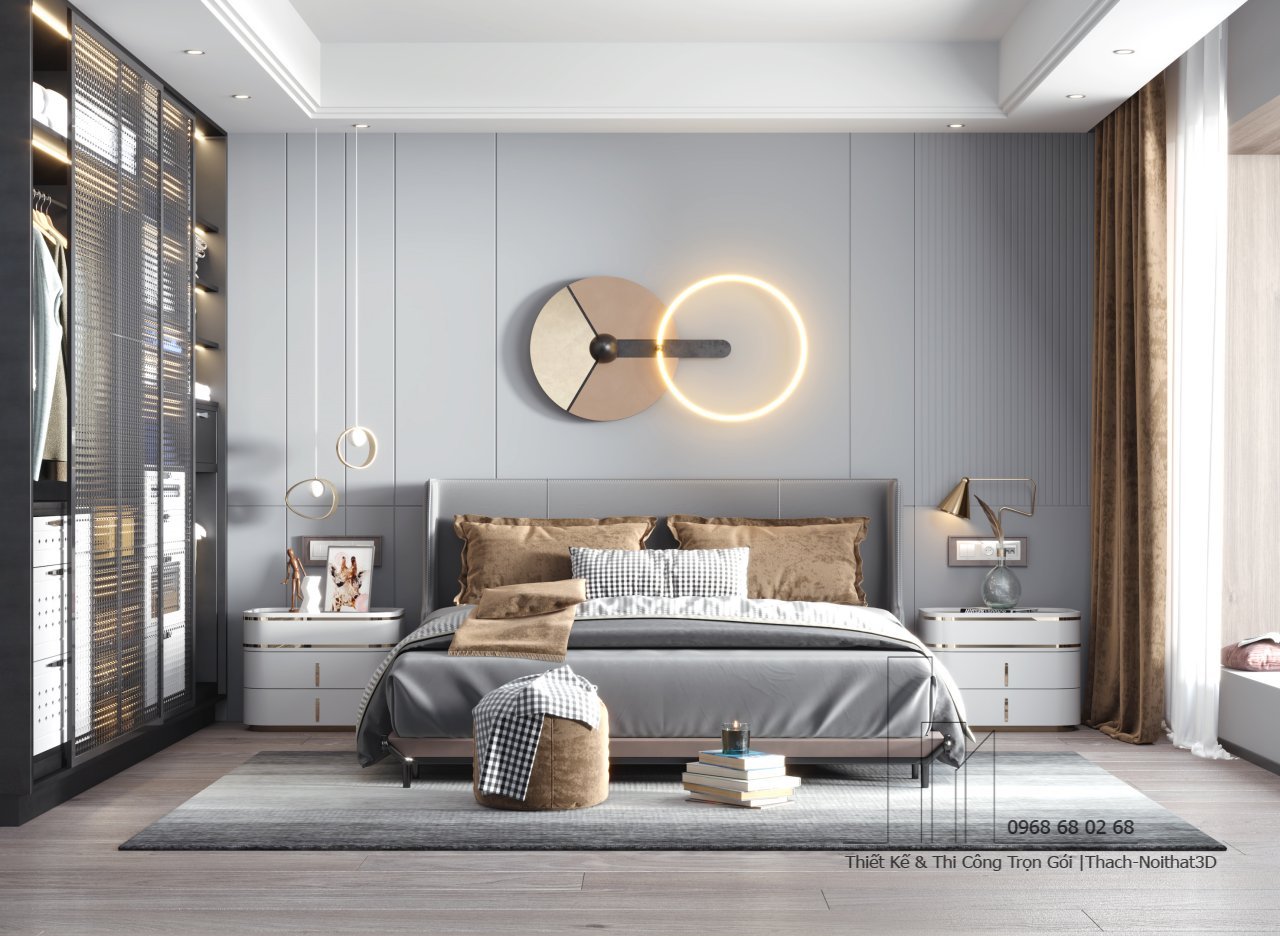 Thi Công Nội Thất Phòng Khách Đẹp Giá Rẻ Tại Hóc Môn | Nội Thất 3D - Thuận Thiên Đồ gỗ phòng khách tại Hóc Môn phong cách Bắc Âu