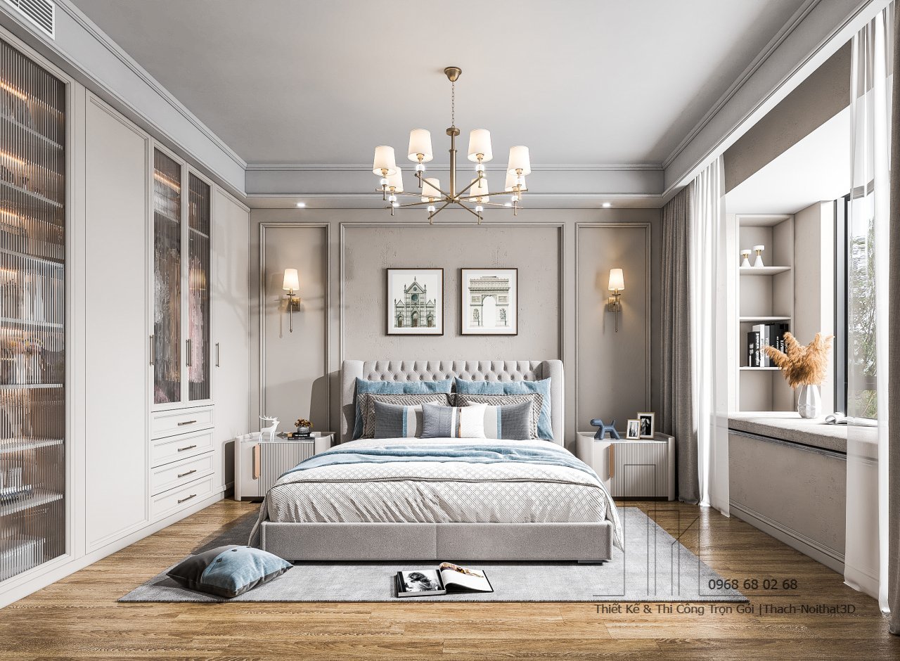 Thi Công Nội Thất Phòng Khách Đẹp Giá Rẻ Tại Hóc Môn | Nội Thất 3D - Thuận Thiên Nội thất gỗ phòng khách Hóc Môn phong cách Bắc Âu