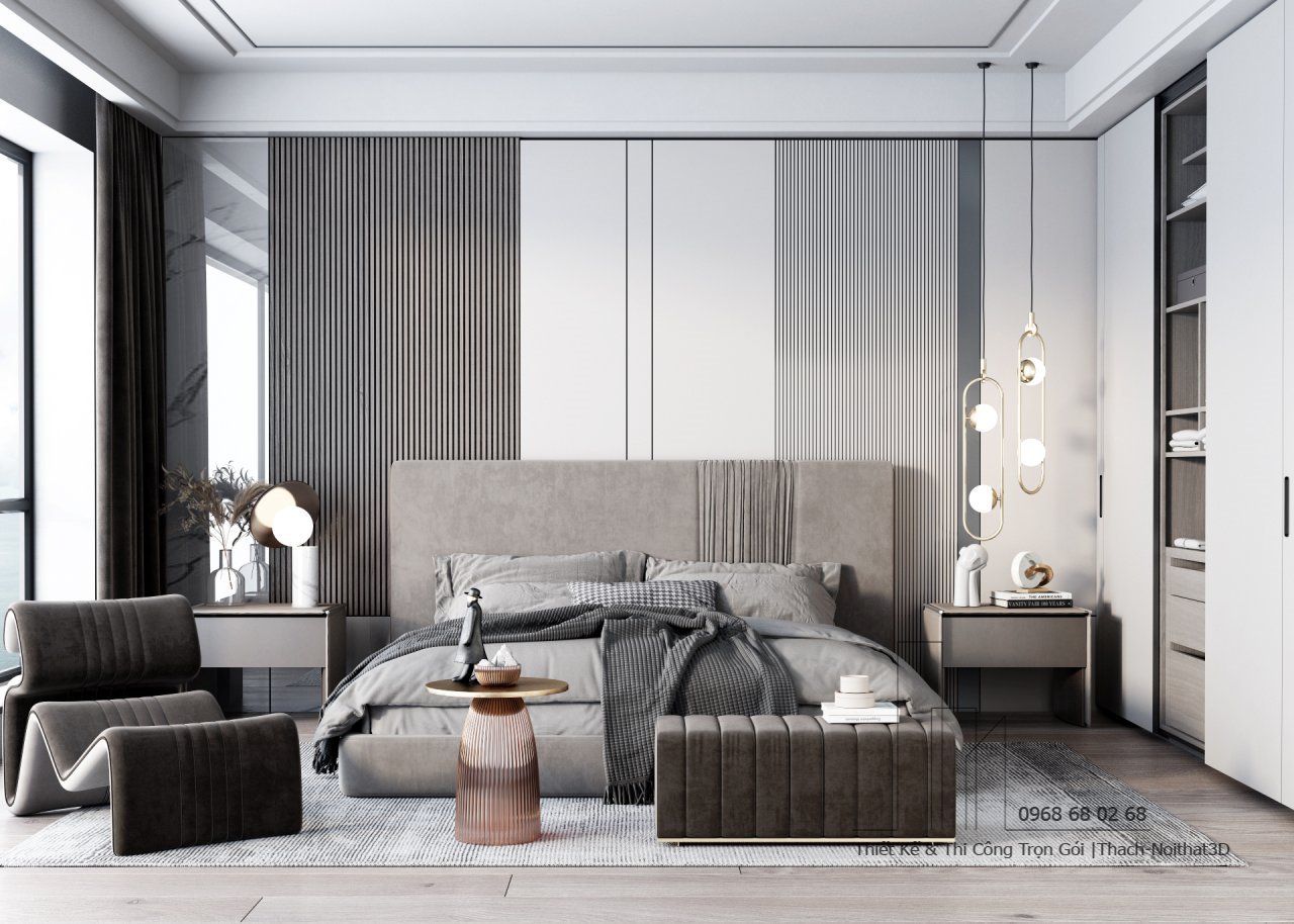 Thi Công Nội Thất Phòng Khách Đẹp Giá Rẻ Tại Hóc Môn | Nội Thất 3D - Thuận Thiên Nội thất gỗ phòng khách Hóc Môn theo phong thủy hài hòa