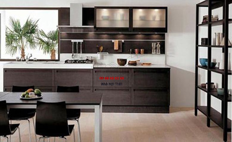 Tủ bếp gỗ công nghiệp giá rẻ | Nội Thất 3D - Thuận Thiên lắp đặt tủ bếp gỗ công nghiệp giá rẻ tại tphcm
