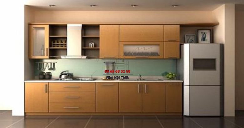 Tủ bếp gỗ công nghiệp giá rẻ | Nội Thất 3D - Thuận Thiên thiết kế tủ bếp gỗ công nghiệp giá rẻ đẹp giá rẻ
