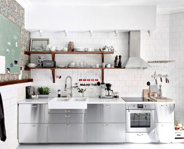 Tủ bếp gỗ công nghiệp giá rẻ | Nội Thất 3D - Thuận Thiên lắp đặt tủ bếp gỗ công nghiệp giá rẻ đẹp giá rẻ
