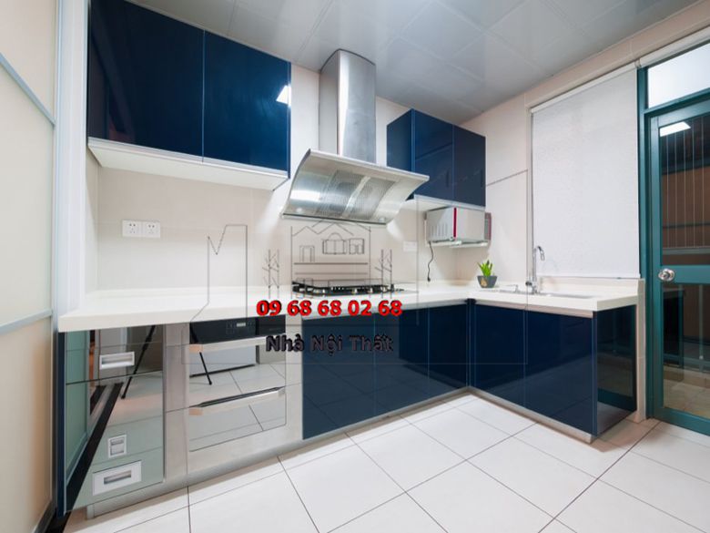 Tủ bếp gỗ công nghiệp giá rẻ | Nội Thất 3D - Thuận Thiên hoàn thiện tủ bếp gỗ công nghiệp giá rẻ tại tphcm