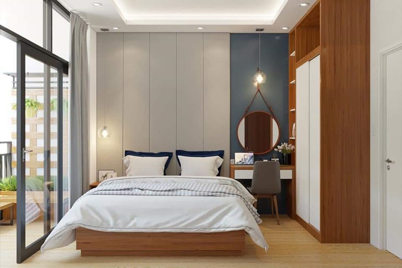 Thiết kế nội thất phong cách hiện đại - phòng ngủ 002