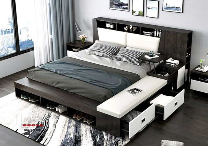 lắp ráp giường ngủ gỗ công nghiệp hiện đại phong cách đơn giản tại quận 12 – giuong-ngu-go-cong-nghiep-gia-re