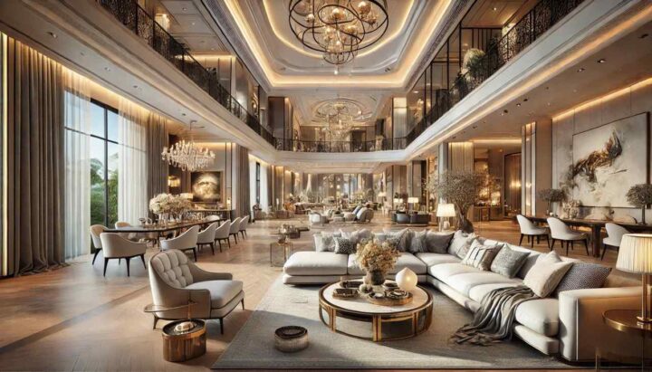 Thiết kế nội thất biệt thự cao cấp sang trọng đẳng cấp