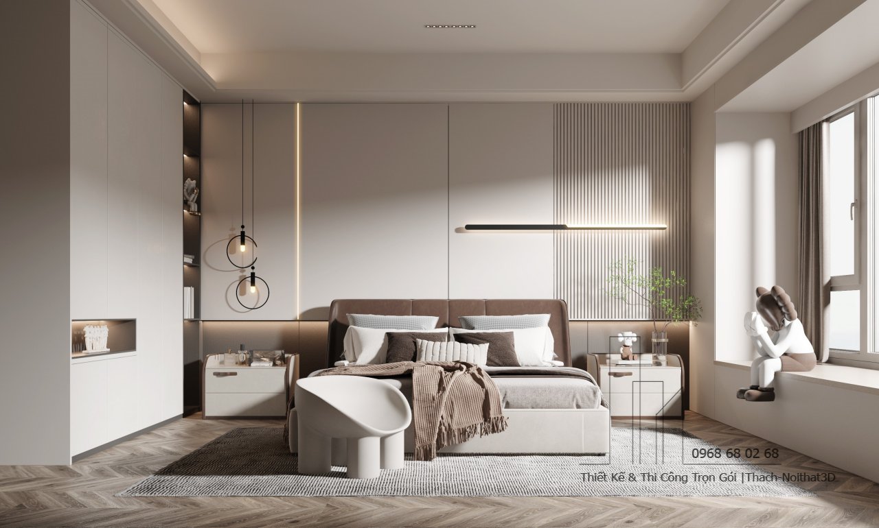 Nội Thất Đồ Gỗ Bình Dương Đẹp Giá Rẻ 2025 – Thi Công Trọn Gói Uy Tín | Nội Thất 3D - Thuận Thiên Xuong san xuat do go Binh Duong phong ngu go tu nhien