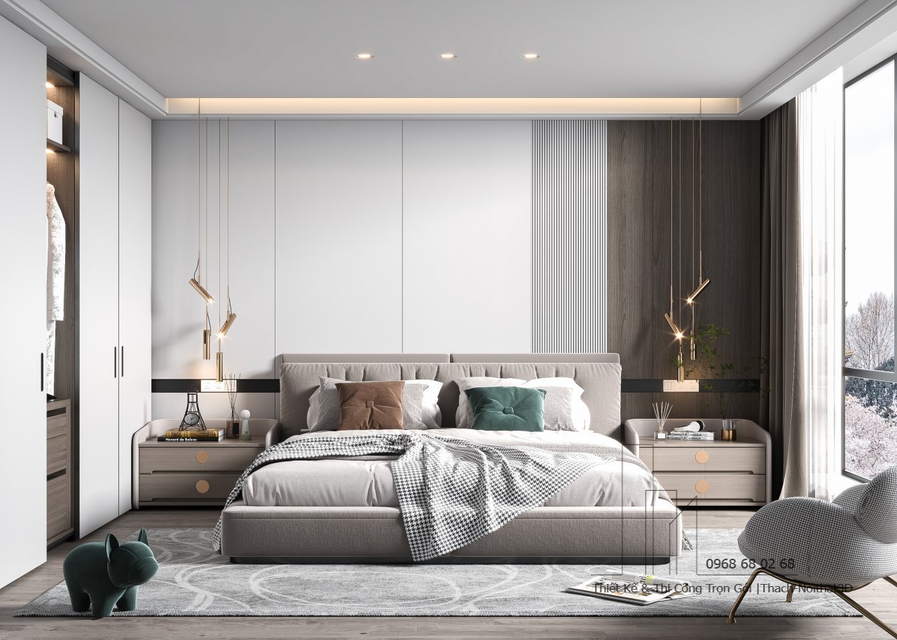 Nội Thất Đồ Gỗ Bình Dương Đẹp Giá Rẻ 2025 – Thi Công Trọn Gói Uy Tín | Nội Thất 3D - Thuận Thiên Cua hang ban do go Binh Duong phong ngu gia hop ly