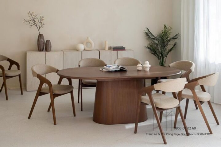 Bàn ghế ăn gỗ MDF hiện đại trẻ trung tinh tế | ban-ghe-an-go-cong-nghiep