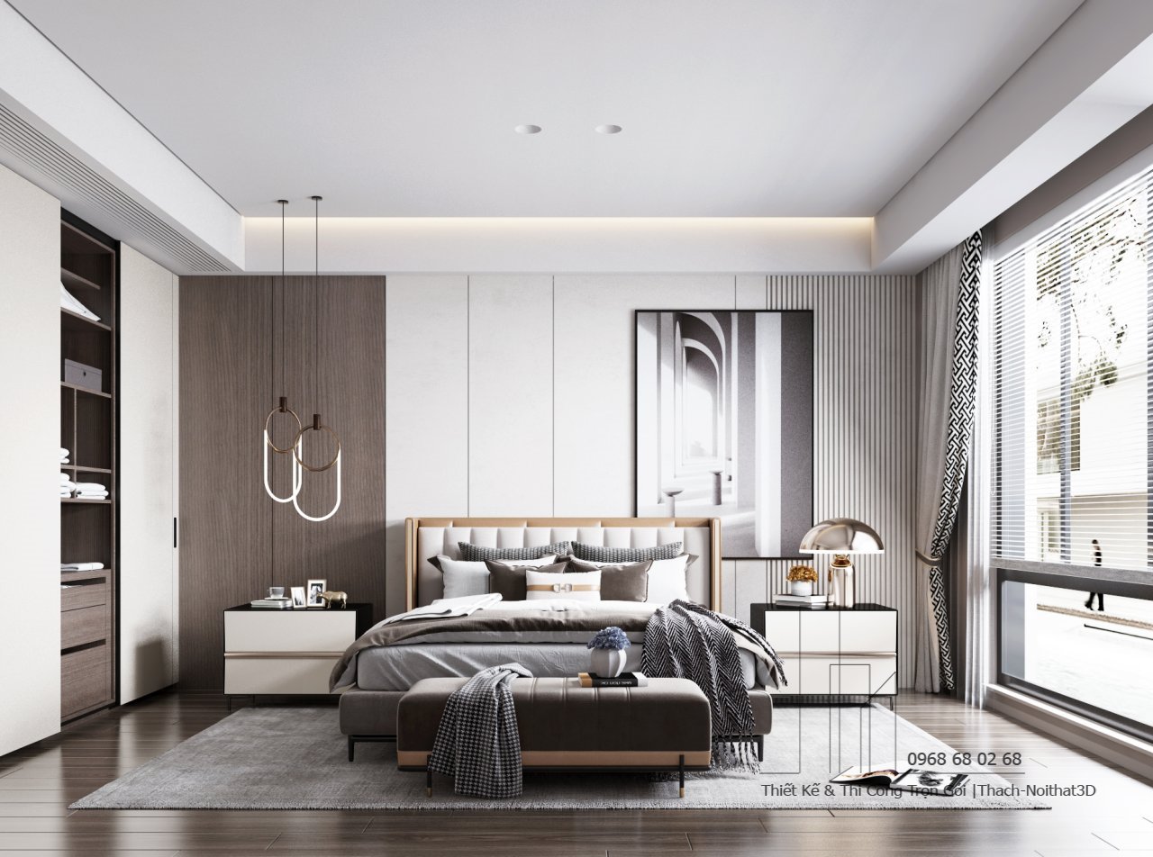 Công ty thiết kế decor phòng ngủ giá rẻ hiện đại