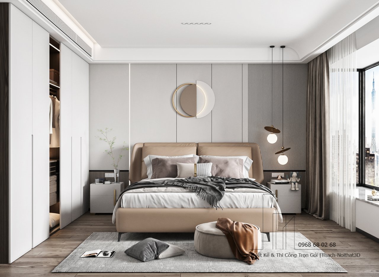Mẫu decor phòng ngủ giá rẻ phong cách Nhật Bản
