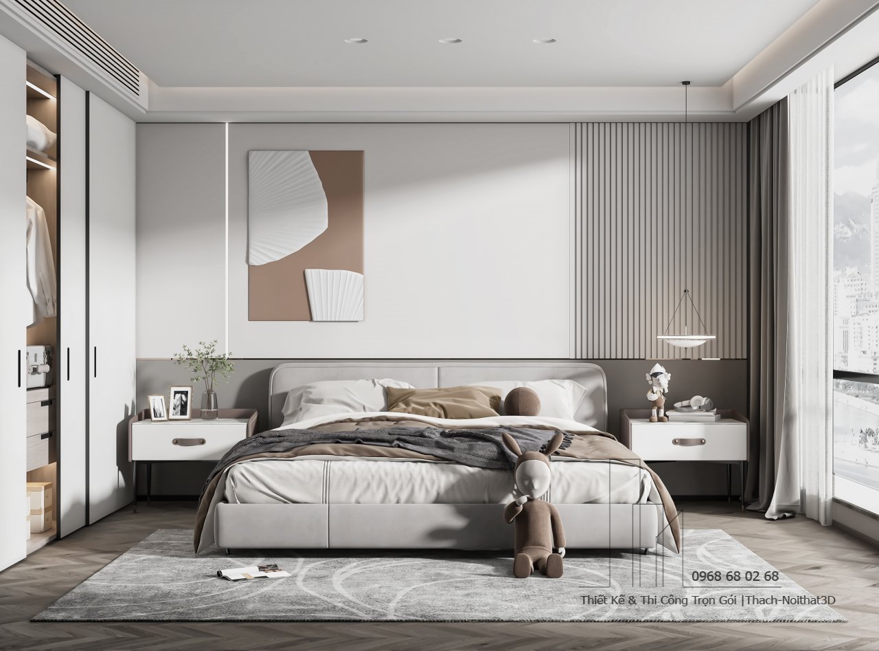 Xưởng thiết kế decor phòng ngủ giá rẻ sáng tạo
