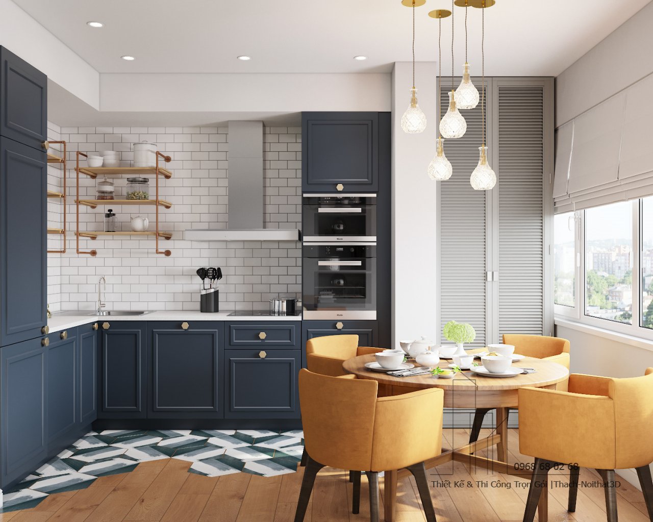 100+ Tủ Bếp Hiện Đại Đẹp Giá Rẻ, Thi Công Trọn Gói Tại TPHCM | Nội Thất 3D - Thuận Thiên Mẫu kệ bếp hiện đại đẹp phủ Acrylic bóng gương