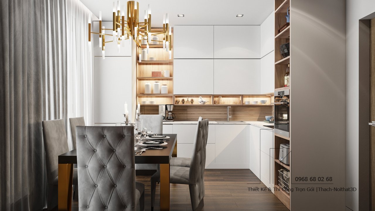100+ Tủ Bếp Hiện Đại Đẹp Giá Rẻ, Thi Công Trọn Gói Tại TPHCM | Nội Thất 3D - Thuận Thiên Cửa hàng mẫu kệ bếp hiện đại đẹp tại TPHCM