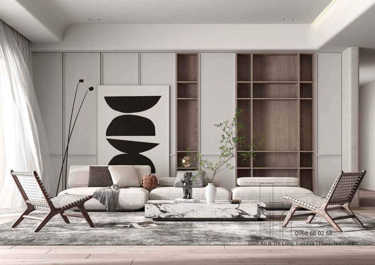 Nội Thất Phòng Khách Giá Rẻ, Thi Công Trọn Gói Tại TPHCM | Nội Thất 3D - Thuận Thiên Cửa hàng cung cấp nội thất phòng khách đơn giản Eco