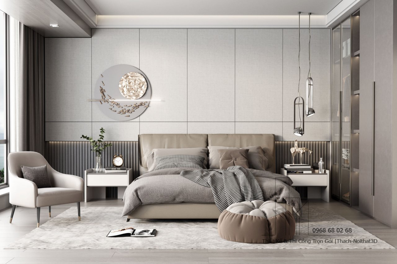 Công ty thiết kế phòng ngủ giá rẻ ở TPHCM hiện đại