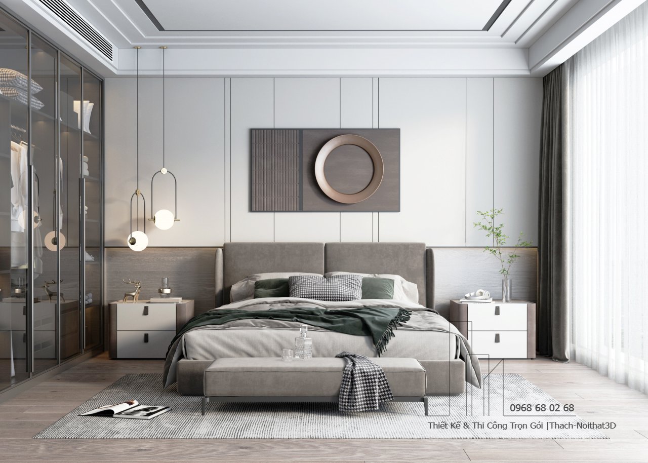 Nội Thất Phòng Ngủ Rẻ Đẹp, Thi Công Trọn Gói Tại TPHCM | Nội Thất 3D - Thuận Thiên Cửa hàng phòng ngủ rẻ đẹp kiểu dáng mới