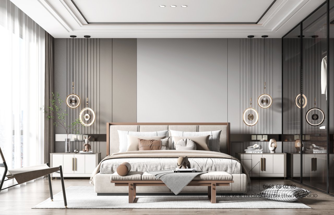 Nội Thất Phòng Ngủ Đẹp – Giải Pháp Hiện Đại, Đẹp Giá Rẻ, Thi Công Trọn Gói Tại Tphcm | Nội Thất 3D - Thuận Thiên Cửa hàng phòng ngủ thiết kế đẹp giá rẻ