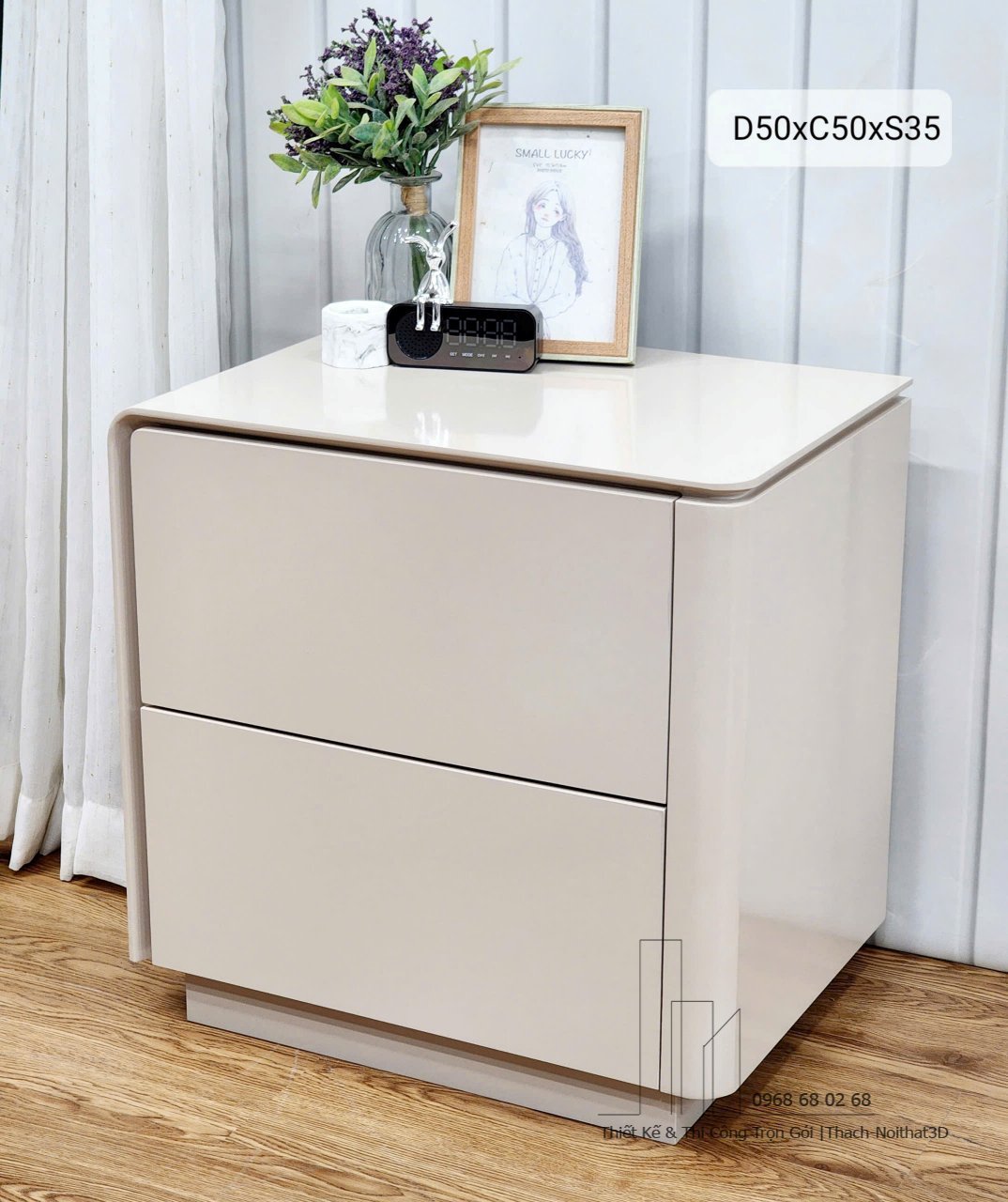 100+ Tab Tủ Đầu Giường Đẹp Giá Rẻ – Mẫu Mới 2025 | Noithat3D | Nội Thất 3D - Thuận Thiên Tab đầu giường gỗ MDF thiết kế thông minh đa năng | tab-tu-dau-giuong