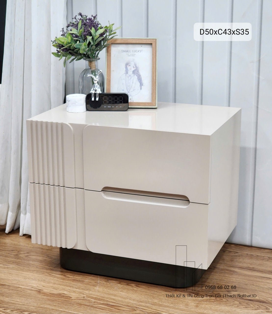 100+ Tab Tủ Đầu Giường Đẹp Giá Rẻ – Mẫu Mới 2025 | Noithat3D | Nội Thất 3D - Thuận Thiên Tab đầu giường gỗ MDF kiểu dáng hiện đại | tab-tu-dau-giuong