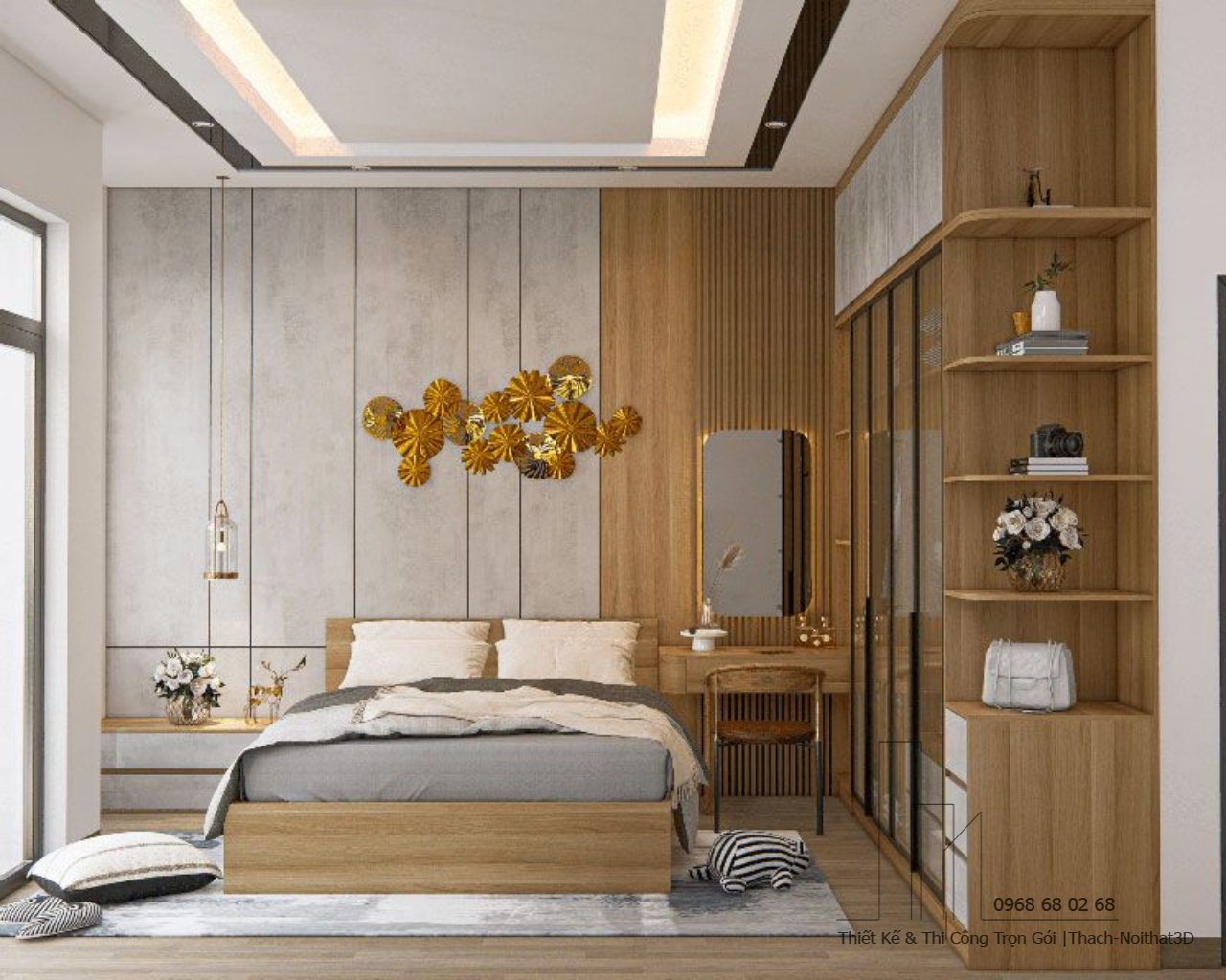 xưởng mộc làm giường ngủ theo yêu cầu tại tphcm đẹp tinh tế hiện đại chất lượng cao | xuong-moc-lam-theo-yeu-cau