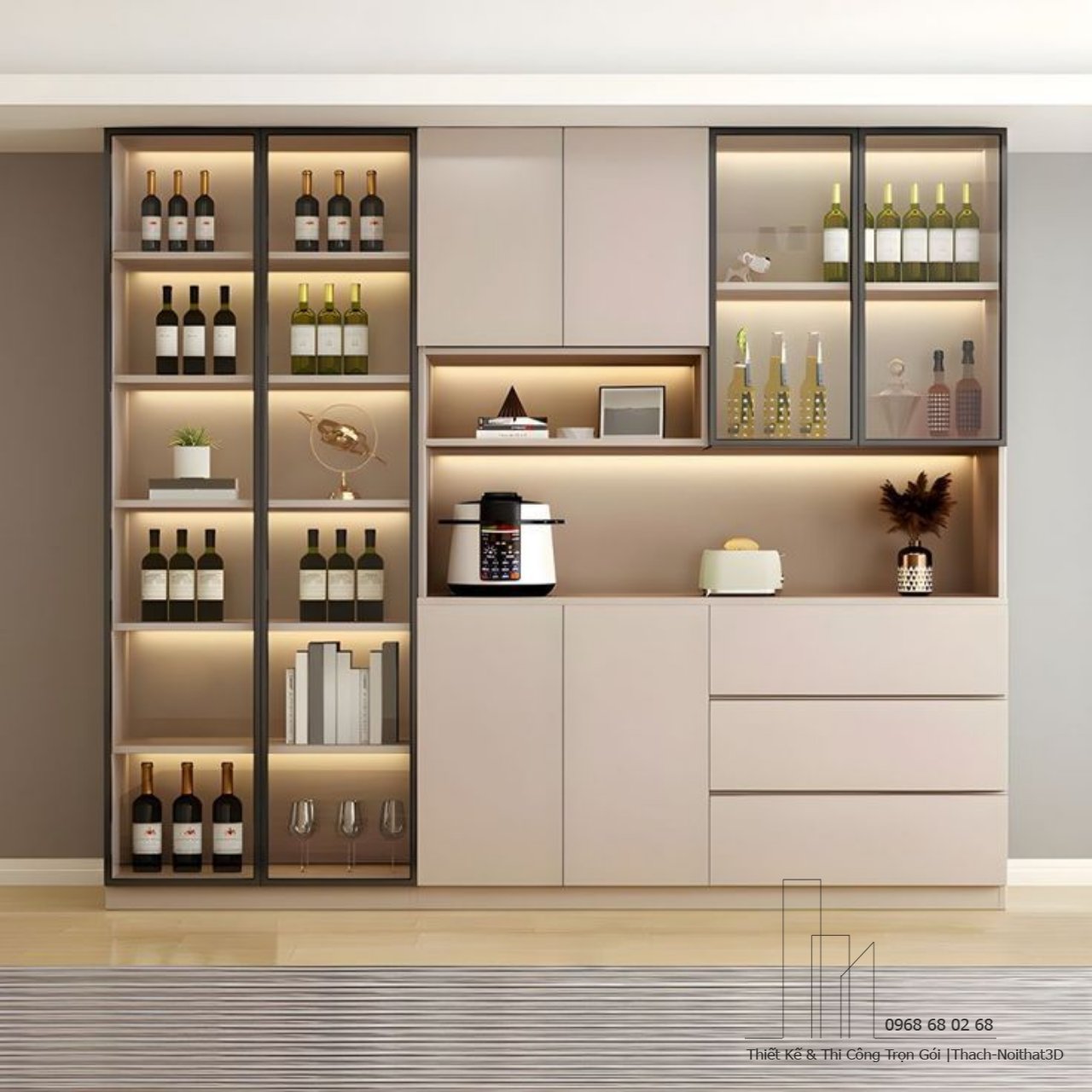 xưởng sản xuất tủ rượu chuyên nghiệp tại tphcm đẹp sang trọng uy tín chất lượng | xuong-moc-chuyen-nghiep